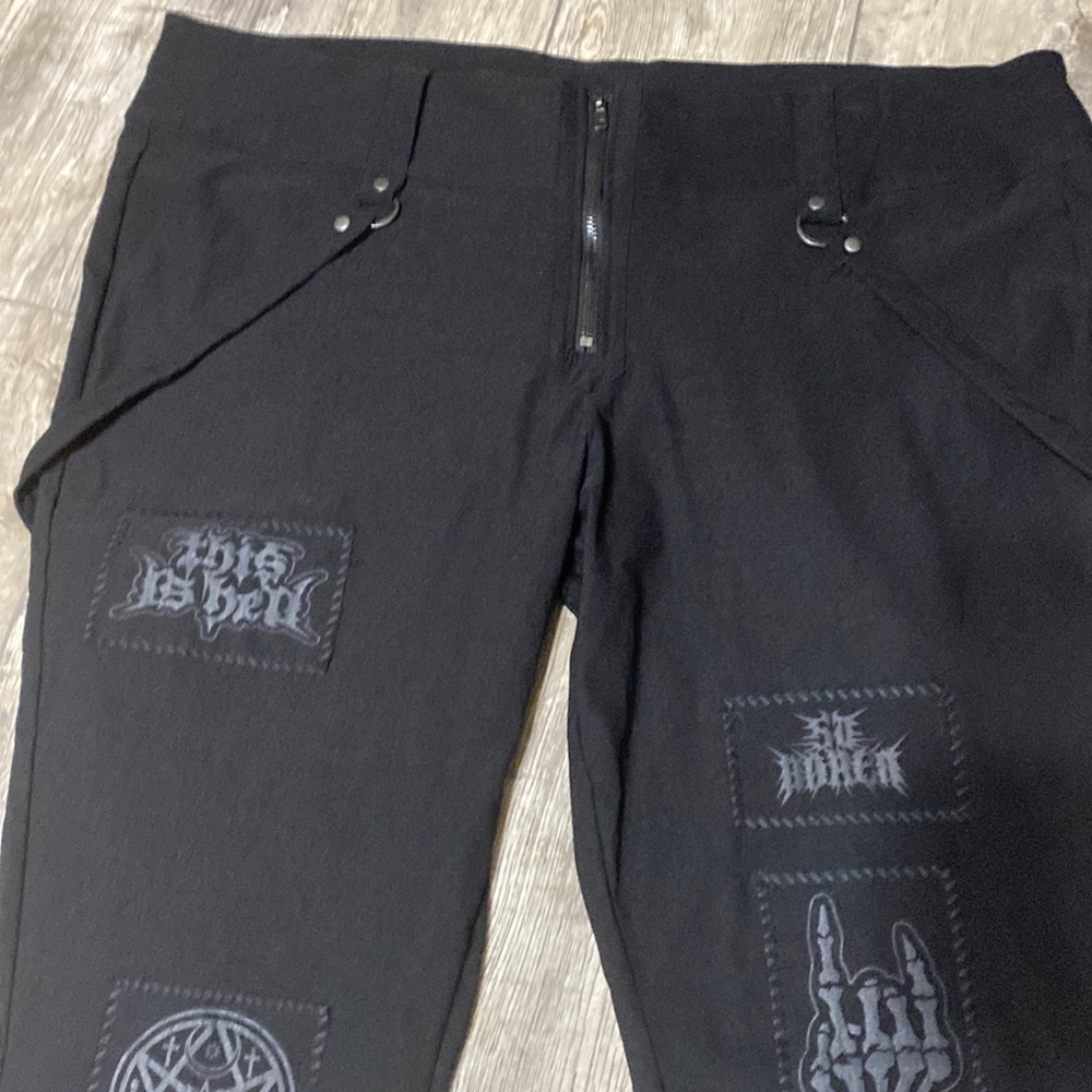 killstar punk patch pants 4xl